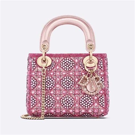 celestial lady dior|CHRISTIAN DIOR Metallic Calfskin Satin Celestial Bead .